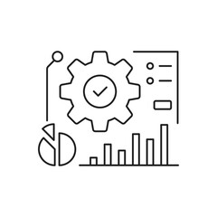 data management or execute process icon