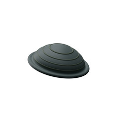 Bosu balance illustration 3D