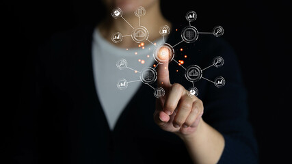 Digital transformation change management, internet of things (IoT), new technology bigdata and business process strategy, automate operation, customer service management, cloud computing.