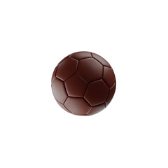 Football ball illustration 3D