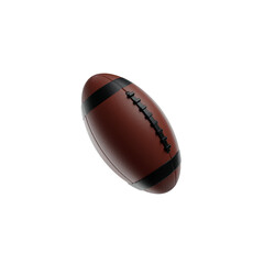 Football US illustration 3D