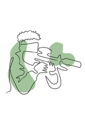 hand drawn vector illustration