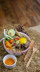a typical sulawesi food called pallu basa