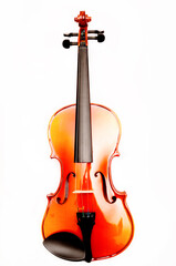 classical violin isolated