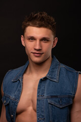 Good looking model