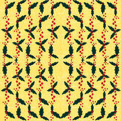 seamless pattern with flowers