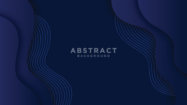 Dynamic Navy Blue Textured Style Background Design.