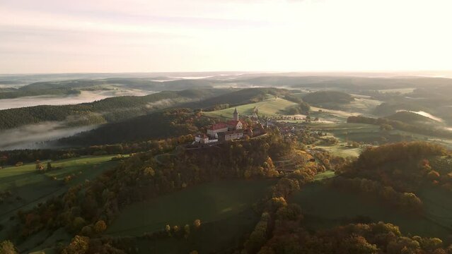Leuchtenburg bei Kahla in Th&uuml;ringen
