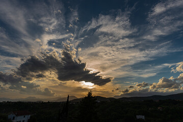 Spectacular photographs of sunsets in Molise, Italy