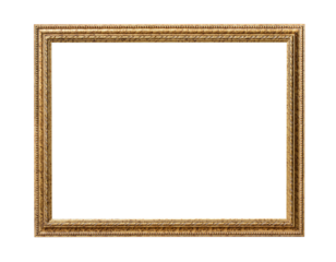 Old frame,wooden frame for painting