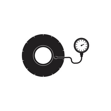 recommend clip art: Tire pressure gauge icon.