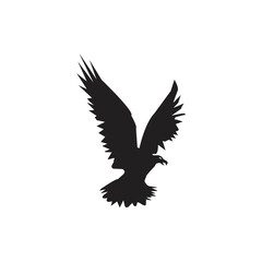 Obraz na płótnie Canvas flying eagle icon