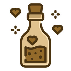love potion two tone icon