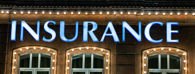 The inscription insurance on the building