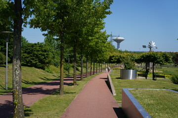 Leverkusen Weg im Park