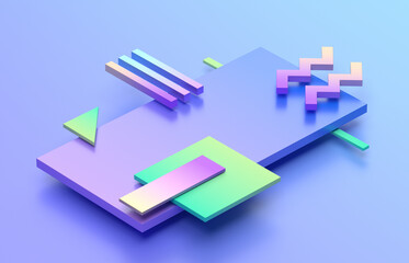 Abstract 3D Render