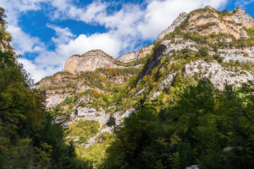 Ordesa National Park mountains