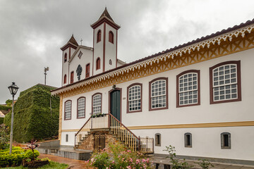 Fototapeta na wymiar church in the city of Serro, Minas Gerais, Brazil
