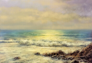 sunrise over the sea