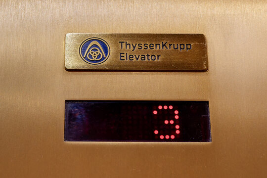 Chandler, AZ - Nov. 25, 2022: ThyssenKrupp Elevator, now TK Elevator has been in business for over 40 years.