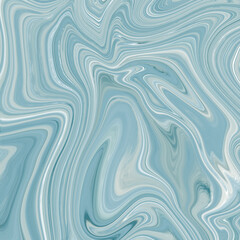 Liquid marble texture Background. Colorful marble texture, liquid paint texture in blue colors. Trendy illustration for textiles and interior. Winter concept