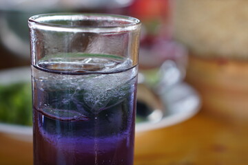 Drinks in glasses on party