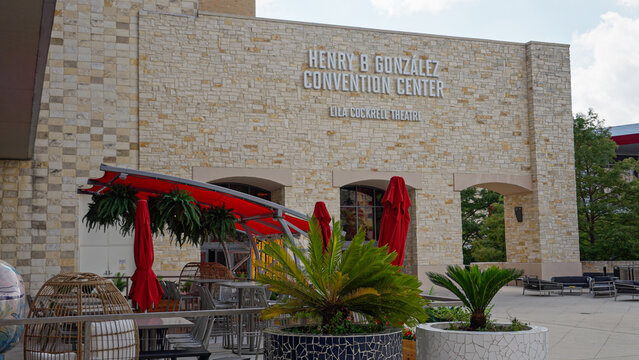 Henry B Gonzalez Convention Center in San Antonio - SAN ANTONIO, TEXAS - NOVEMBER 01, 2022