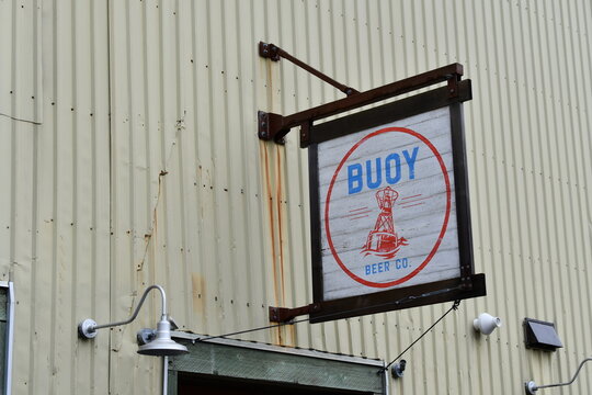 Buoy Beer restaurant, Astoria Oregon.