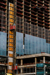 Building Under Construction Skyscraper 