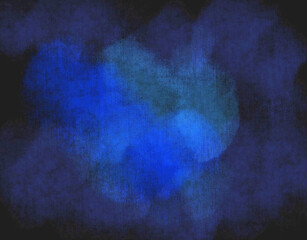 水彩　ブルーの美しいグラデーション背景