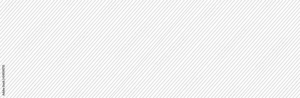Wall mural diagonal lines pattern on white background. straight lines pattern for backdrop and wallpaper templa