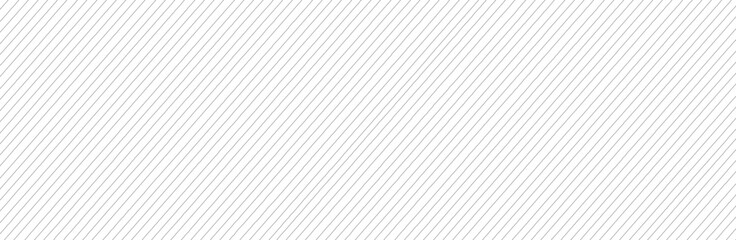 Obraz premium Diagonal lines pattern on white background. Straight lines pattern for backdrop and wallpaper template. Realistic lines with repeat stripes texture. Simple geometric background, vector illustration