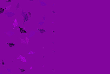 Light Pink, Blue vector doodle layout.