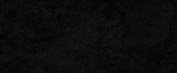 Black stone concrete texture background anthracite panorama banner long, stone concrete texture grunge backdrop background anthracite panorama. Panorama dark grey black slate background.