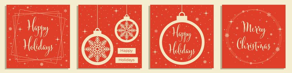 Christmas greeting card collection.