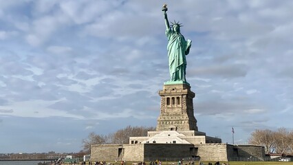 natural light statue of liberty new York city united states of America © YourBestPhoto.ca