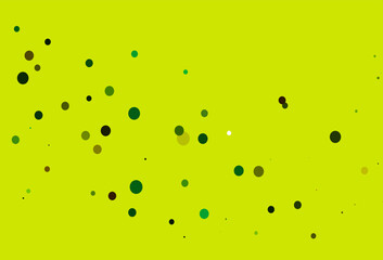 Light Blue, Yellow vector backdrop with dots.