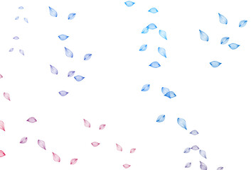 Light Blue, Red vector sketch template.