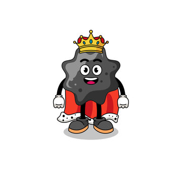 Mascot Illustration of ink king