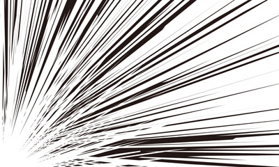 Obraz premium 効果線35