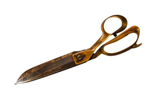 old rusty scissor
