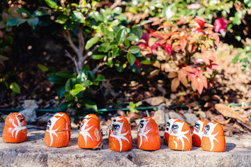 だるま　紅葉　秋