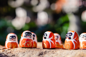 Obraz premium だるま 紅葉 秋