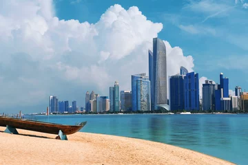 Gordijnen Corniche Beach Abu Dhabi © Muayad