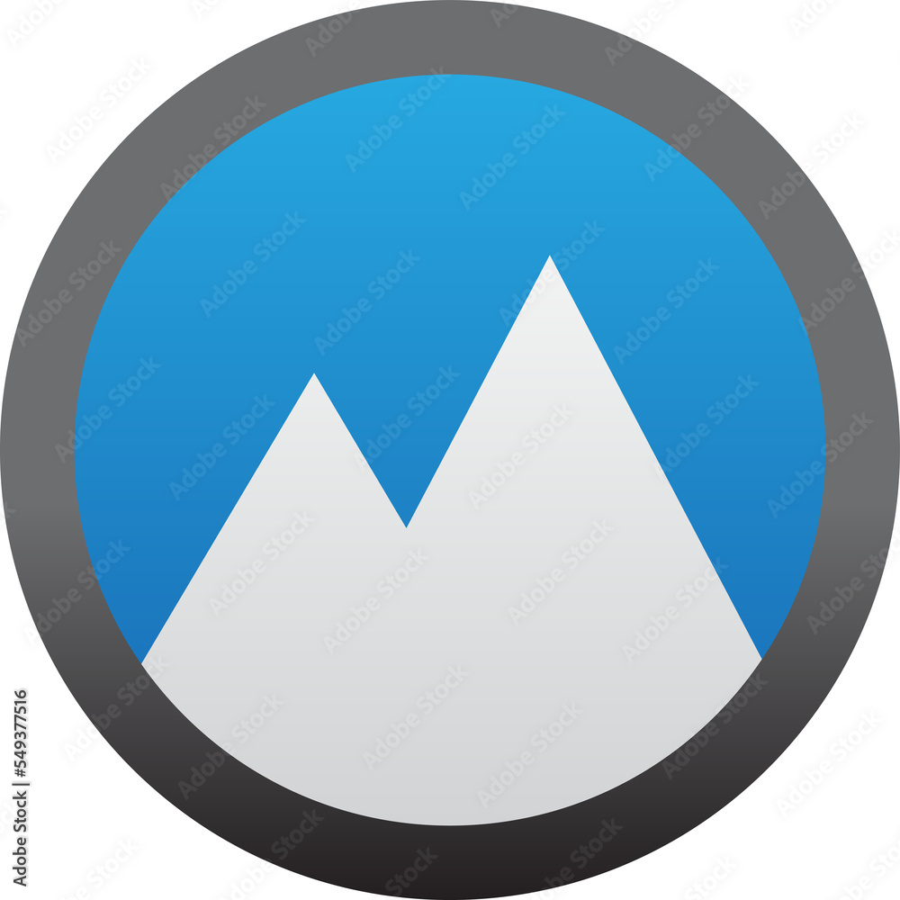 Poster gradient image button