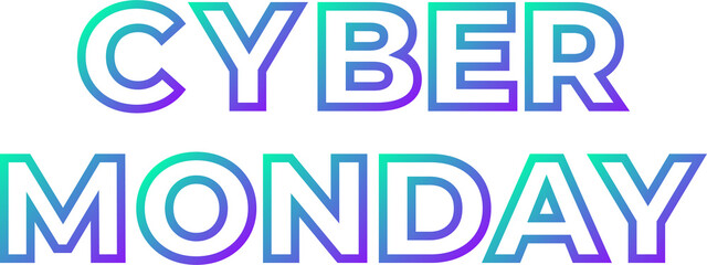 cyber monday design element