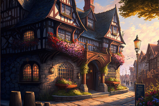 Fantasy Tavern Exterior