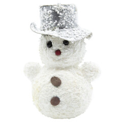 a single miniature decoration snowman