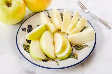 食後のデザート　ぐんま名月