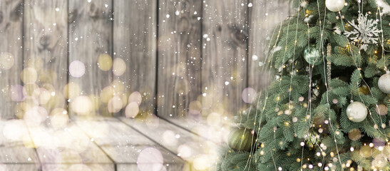 Christmas holidays background with copy space for your text